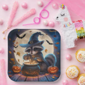 Paper Plates Série 3 Raccoon 05 ペーパープレート (パーティー)