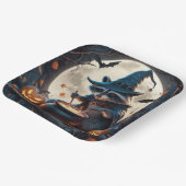 Paper Plates Série 3 Raccoon 06 ペーパープレート (傾斜あり)