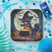 Paper Plates Série 3 Raccoon 07 ペーパープレート (パーティー)