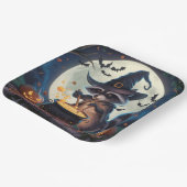 Paper Plates Série 3 Raccoon 07 ペーパープレート (傾斜あり)