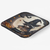 Paper Plates Série 3 Raccoon 08 ペーパープレート (傾斜あり)