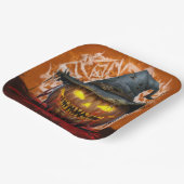 Paper Plates Série 9 Pumpkin 04 ペーパープレート (傾斜あり)