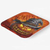 Paper Plates Série 9 Pumpkin 05 ペーパープレート (傾斜あり)