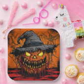 Paper Plates Série 9 Pumpkin 06 ペーパープレート (パーティー)