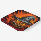 Paper Plates Série 9 Pumpkin 08 ペーパープレート (傾斜あり)