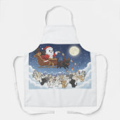 Paper&Pukku Merry Christmas! エプロン (正面)