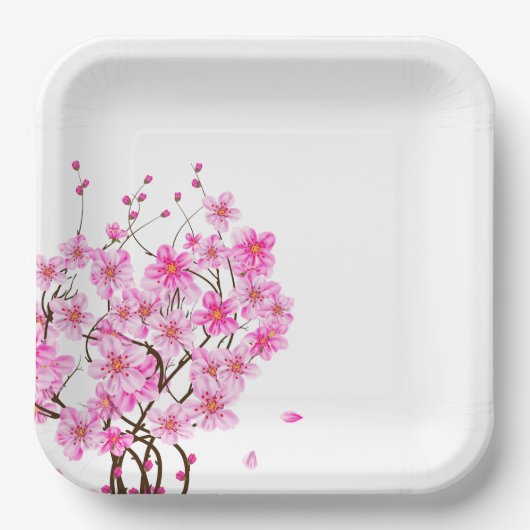 Paper serving plate for occasions ペーパープレート (正面)
