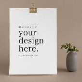 Paper Sheet | Design Upload 8.5x11 USレター