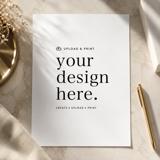 Paper Sheet | Design Upload 8.5x11 USレター