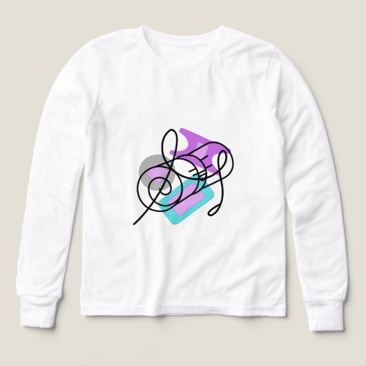 Paper String Bag Art Design - Minimalist (デザイン正面)