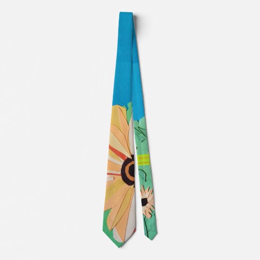 Paper Sunflower Necktie ネクタイ (正面)
