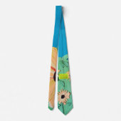 Paper Sunflower Necktie ネクタイ (裏面)
