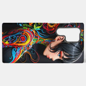 Papercut Artポップ・アートの美しい( 1 ) Samsung Galaxyケース (裏面横)