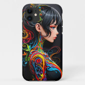 Papercut Pop Art Beauty ( 1 ) Case-Mate iPhoneケース (裏面)