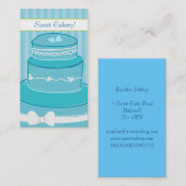 Paperfruitの空想のケーキの名刺 名刺 (正面/裏面)