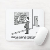 Paperless Society Theme Mouse Mat マウスパッド (マウス)