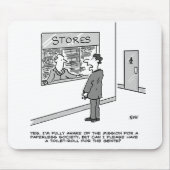 Paperless Society Theme Mouse Mat マウスパッド (正面)