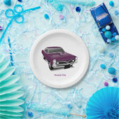 #PaperPlate #MuscleCar #CarDesignPaperPlate ペーパープレート (パーティー)