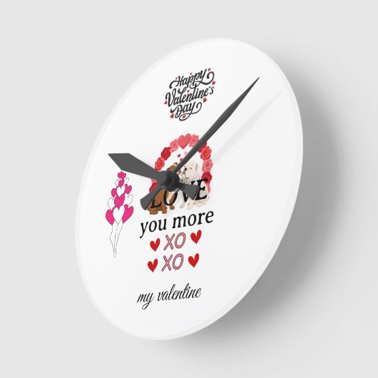 Paperweight ラウンド壁時計 (傾斜)