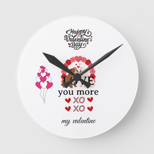 Paperweight ラウンド壁時計 (正面)