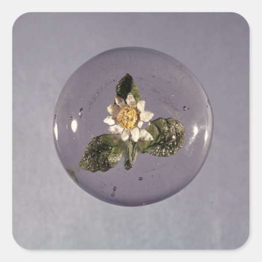 Paperweight, Pantin Workshop, c.1850 スクエアシール (正面)