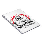 Paperwork Chaos Abominable Snowman ノートブック (右側)