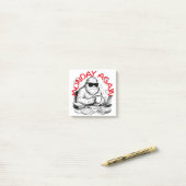 Paperwork Chaos Abominable Snowman ポストイット (デスク上)