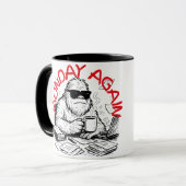 Paperwork Chaos Abominable Snowman マグカップ (正面左)