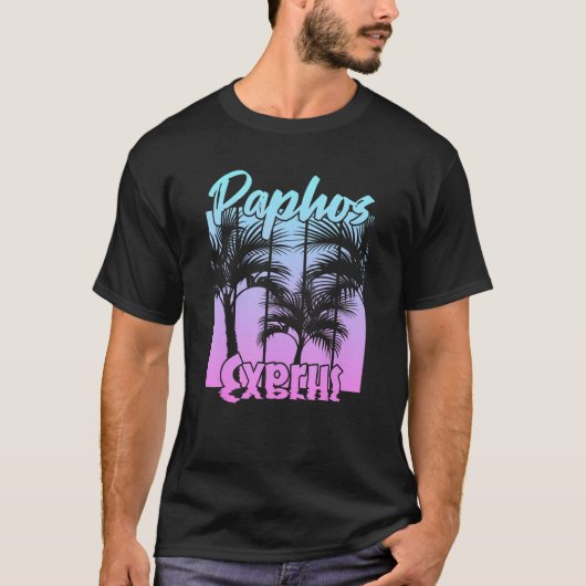 Paphos Cyprus Tシャツ (正面)