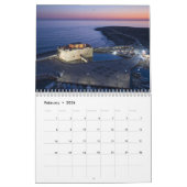 Paphos Night Views 2026 Calendar by Paphos Life カレンダー (2月 2026)