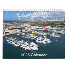 Paphos Region 2026  Calendar by PaphosLife カレンダー