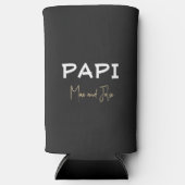 PAPI、子供の名前 スリム缶クーラー (正面)
