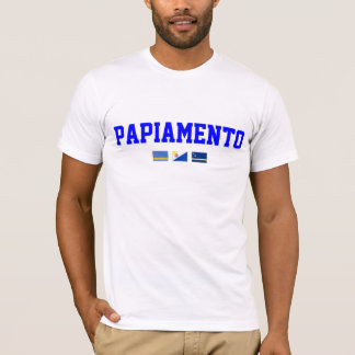 Papiamentoの基本的なアメリカ人S - 3XL Tシャツ