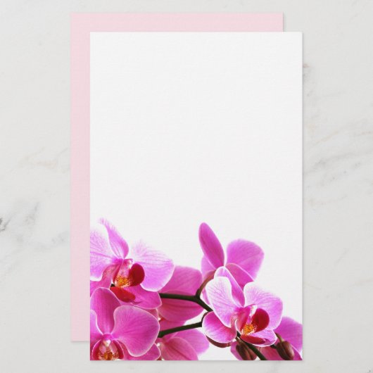 Papier à lettre fleuri (正面/裏面)