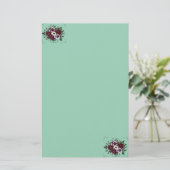 Papier à Lettres Botanique  Bouquet de Violettes 便箋 (スタンド正面)