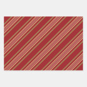 Papier cadeau à lignes ラッピングペーパーシート (正面)