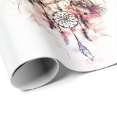 Papier cadeau Attrape rêve / dreamcatcher ラッピングペーパー (ロールコーナー)