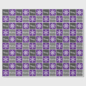 Papier Cadeau décor de Noël ラッピングペーパー (フラット)