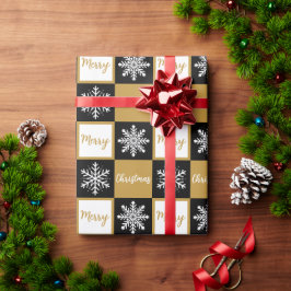 Papier Cadeau décor de Noël ラッピングペーパー