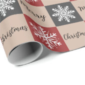 Papier Cadeau décor de Noël ラッピングペーパー (ロールコーナー)