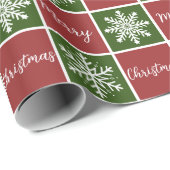 Papier Cadeau décor de Noël ラッピングペーパー (ロールコーナー)