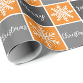 Papier Cadeau décor de Noël ラッピングペーパー (ロールコーナー)