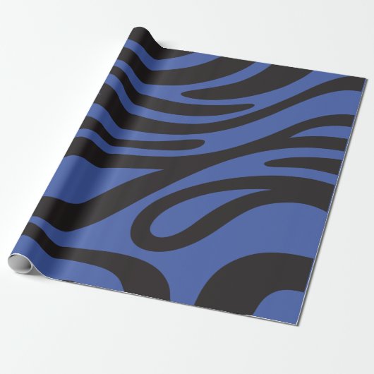 Papier Cadeau Effet Zébré, pour offrir, avec du pl ラッピングペーパー (アンロールド)