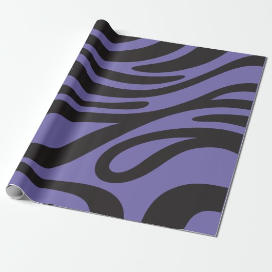 Papier Cadeau Effet Zébré, pour offrir, avec du pl ラッピングペーパー (アンロールド)