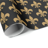 Papier Cadeau fleur de lys ラッピングペーパー (ロールコーナー)