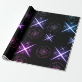 papier cadeau fleur de vie  ラッピングペーパー (アンロールド)