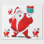 Papier Cadeau Jolies ornements Gants Cadeaux Étoil ラッピングペーパー (フラット)