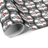 Papier Cadeau Kalon, cœur de breton ラッピングペーパー (ロールコーナー)