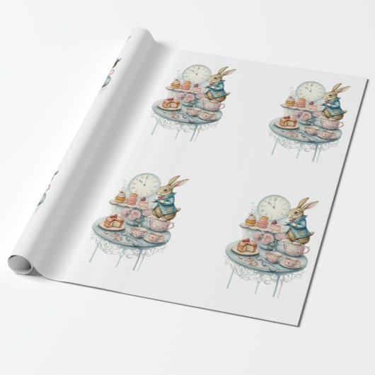 papier cadeau lapin  ラッピングペーパー (アンロールド)