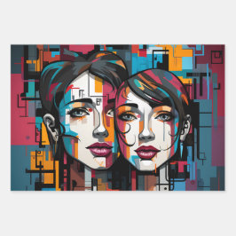 Papier Cadeau LGBTQ ラッピングペーパーシート